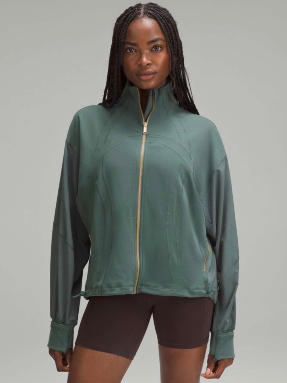 Lululemon Define Relaxed-Fit Jacket *Luon Dark Forest Size 14 Brand New
